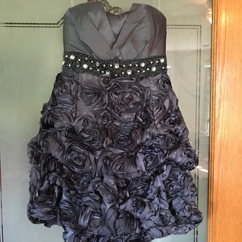 Steel Homecoming Dress